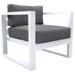 Blue River Aelani 4-Piece Patio Chat Set in White, , large