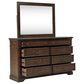 Liberty Furniture Arden Road 5-Piece King Bedroom Set in Satin Cherry, , large