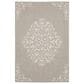 Oriental Weavers Portofino 6649W 6"7" x 9"2" Gray Area Performance Rug, , large