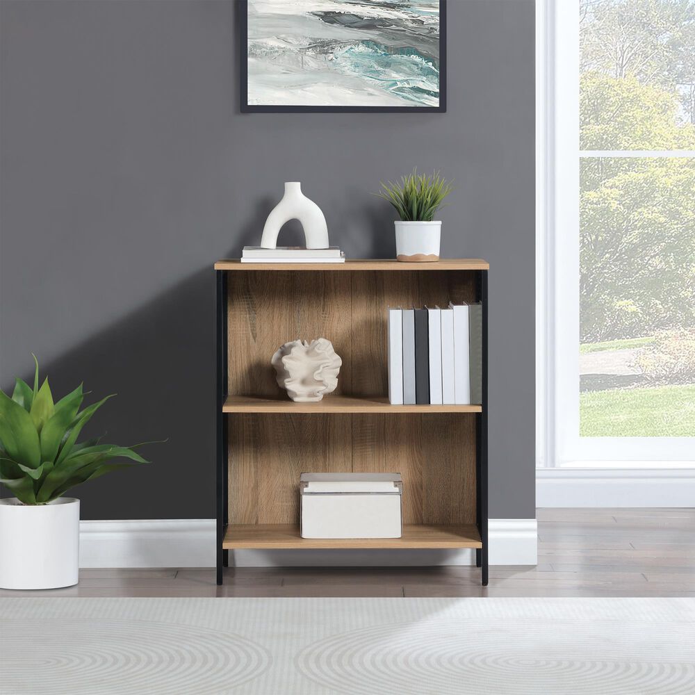 OSP Home Ace 2-Shelf Bookcase in Brown, , large