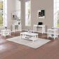OSP Home Sierra End Table in White, , large