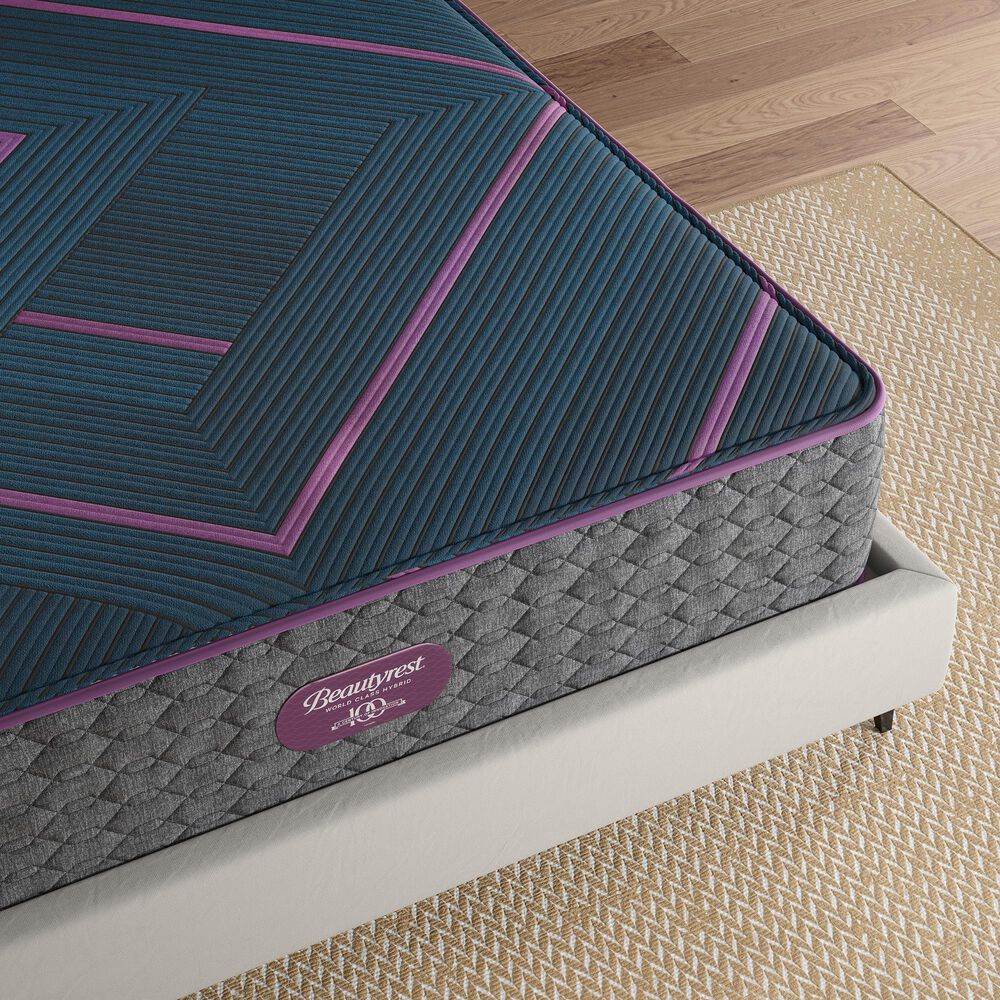 Beautyrest World Class Hybrid Level Three Firm Twin XL Mattress with High Profile Box Spring, , large