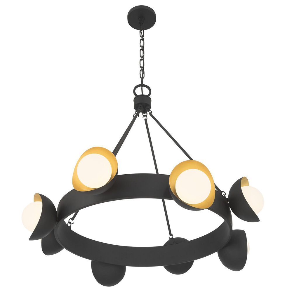 Savoy House Pierson 8-Light Chandelier in Black Cashmere, , large