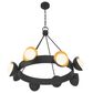 Savoy House Pierson 8-Light Chandelier in Black Cashmere, , large