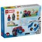 LEGO Marvel Spidey on His Motorcycle vs. Rhino Building Set, , large