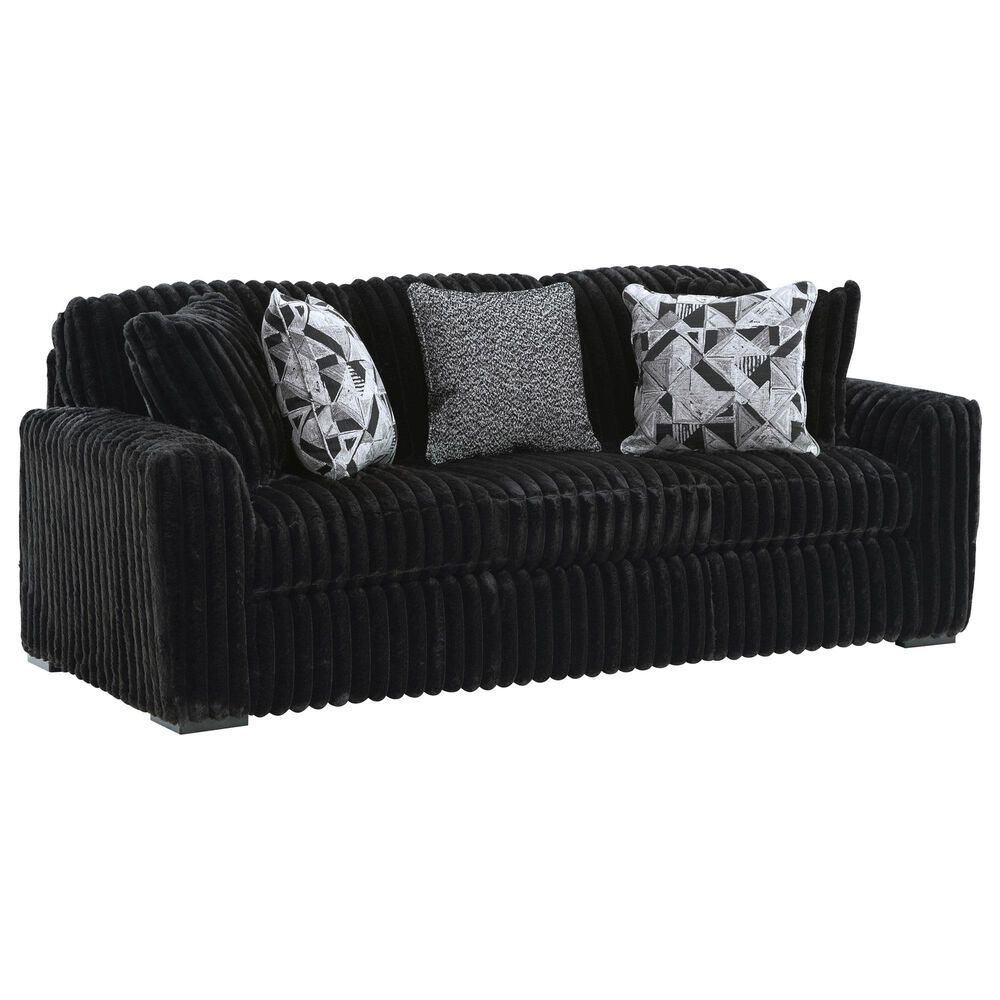 Ashley Midnight-Madness Stationary Sofa in Onyx, , large