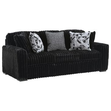 Ashley Midnight-Madness Stationary Sofa in Onyx, , large