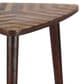 Maple and Jade Triangle End Table in Brown, , large