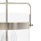 Hunter Karloff 13" 3-Light Pendant in Brushed Nickel, , large