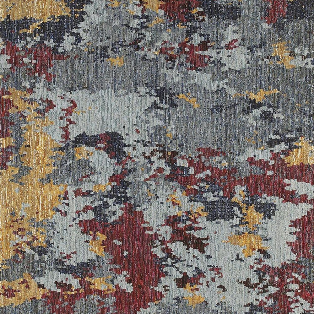 Oriental Weavers Evolution 8036C 3&#39;3&quot; x 5&#39;2&quot; Blue Area Rug, , large