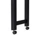 HOMLUX 74.8" Kitchen Island with Extendable Dining Table in Black and Natural, , large