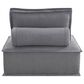 37B Paxton Armless Chair in Columbia Charcoal, , large