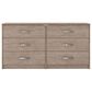 Signature Design by Ashley Flannia Dresser in Gray, , large