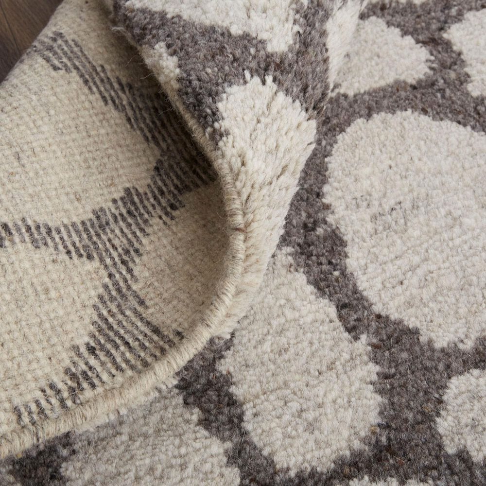 Feizy Belden 2&#39; x 3&#39; Gray Area Rug, , large