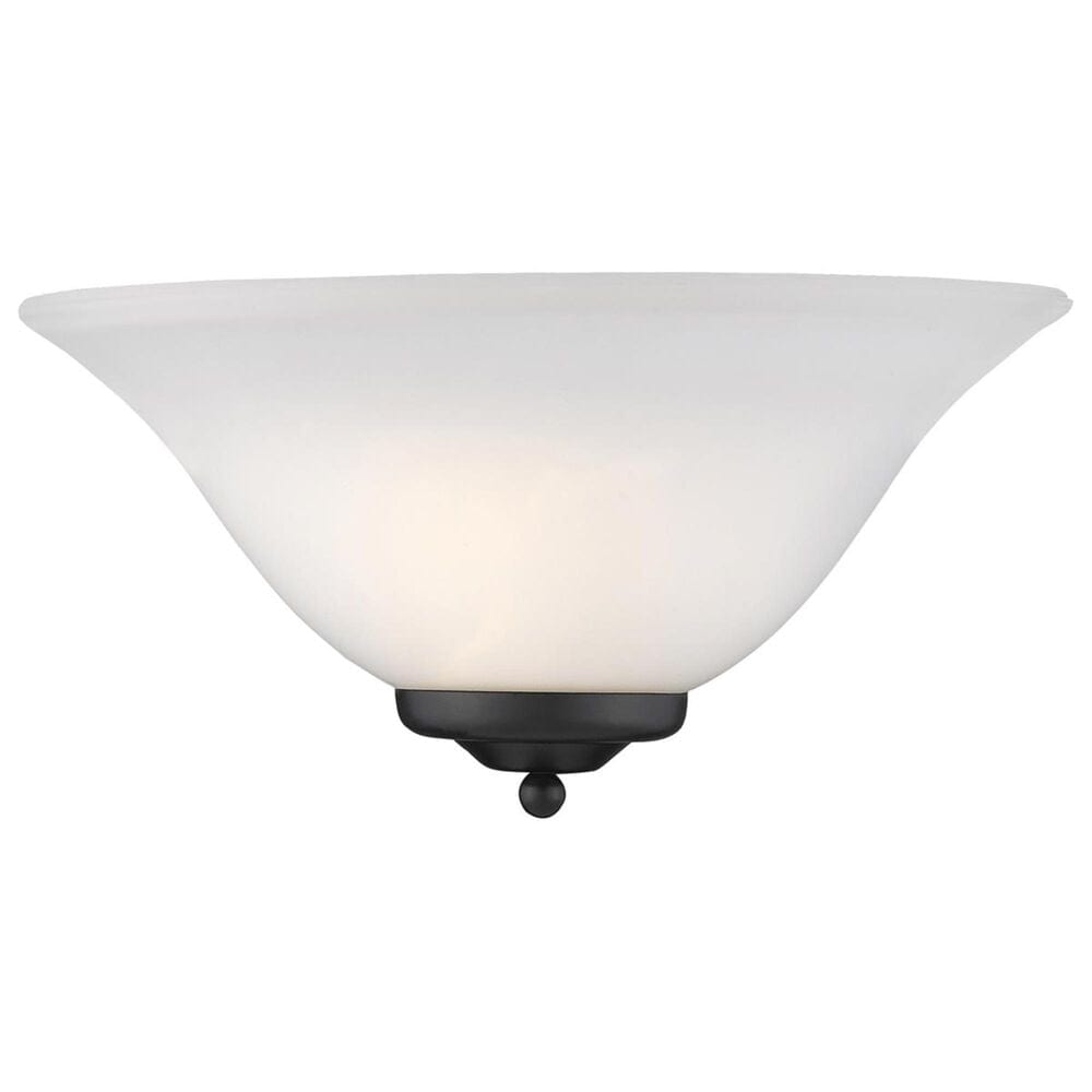 Golden Lighting Multi-Family 1-Light Wall Sconce in Black, , large