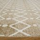 Ashley Bunchly 4"11" x 7"2" Tan, Brown and Cream Area Rug, , large