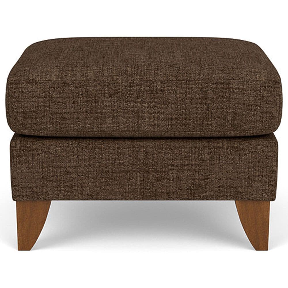Flexsteel Jupiter Ottoman in Brown Espresso, , large
