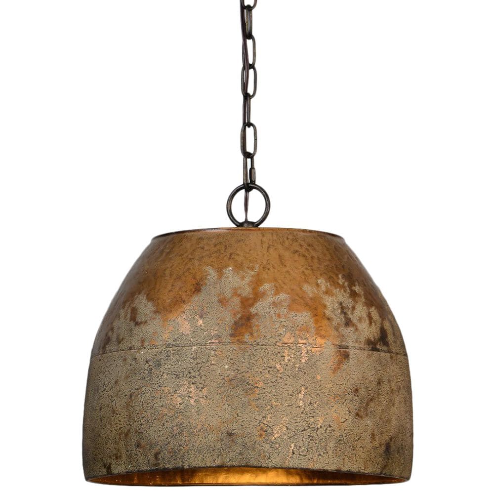 Southern Lighting Heritage 1-Light Pendant in Grey and Gold, , large