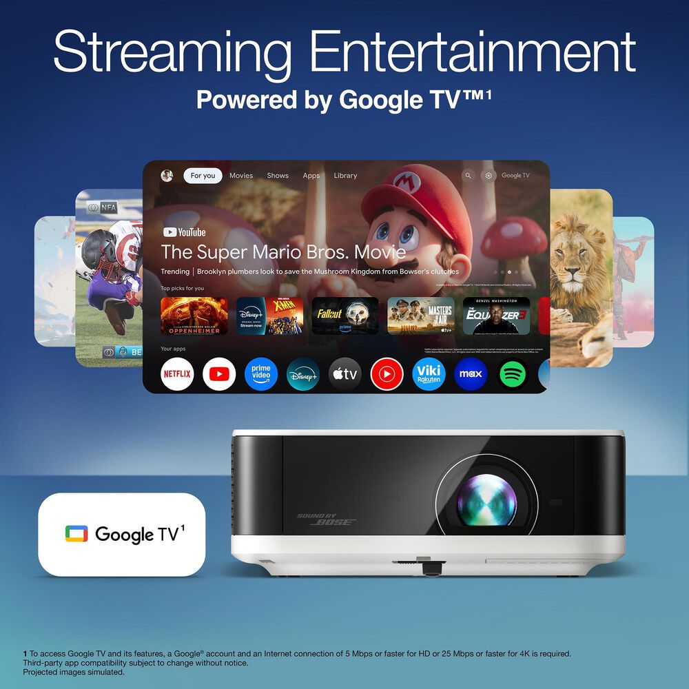 Epson Lifestudio Pop Full HD Portable Lifestyle Projector with Sound by Bose Technology, , large