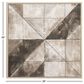 Maple and Jade 39" x 39" Abstract Wall Art in White, Taupe and Gray, , large