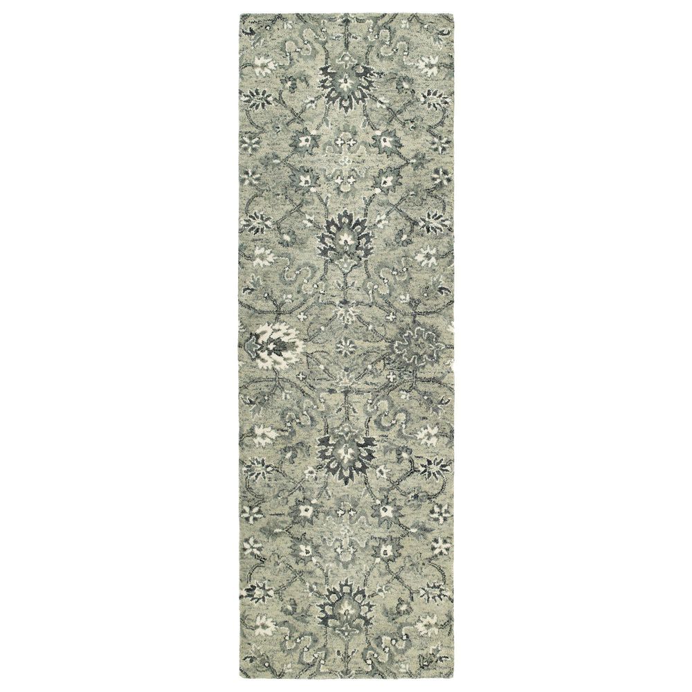 Kaleen Rugs Chancellor 2"6" x 8" Grey, Spa, Charcoal and Ivory Runner, , large