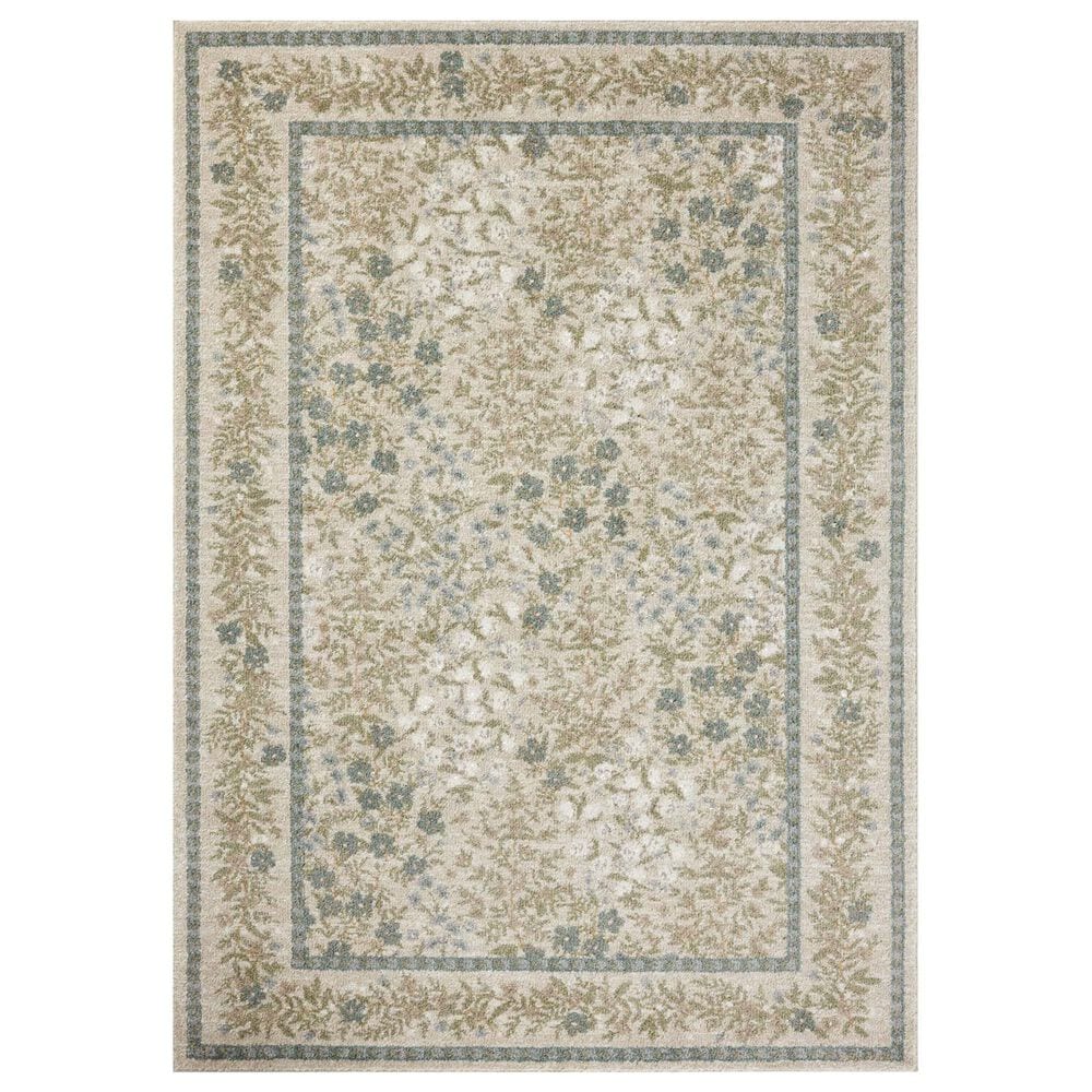 Rifle Paper Co Laurel Wildwood Garden 2"8" x 4" Cream Area Rug, , large