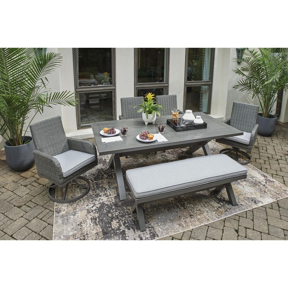 Ashley Elite Park Patio Dining Table in Powder Coated, , large