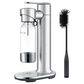 Keystone InFizz Aqua 1-Liter Sparkling Water Carbonation Machine with CO2 Canister in Brushed Stainless Steel, , large