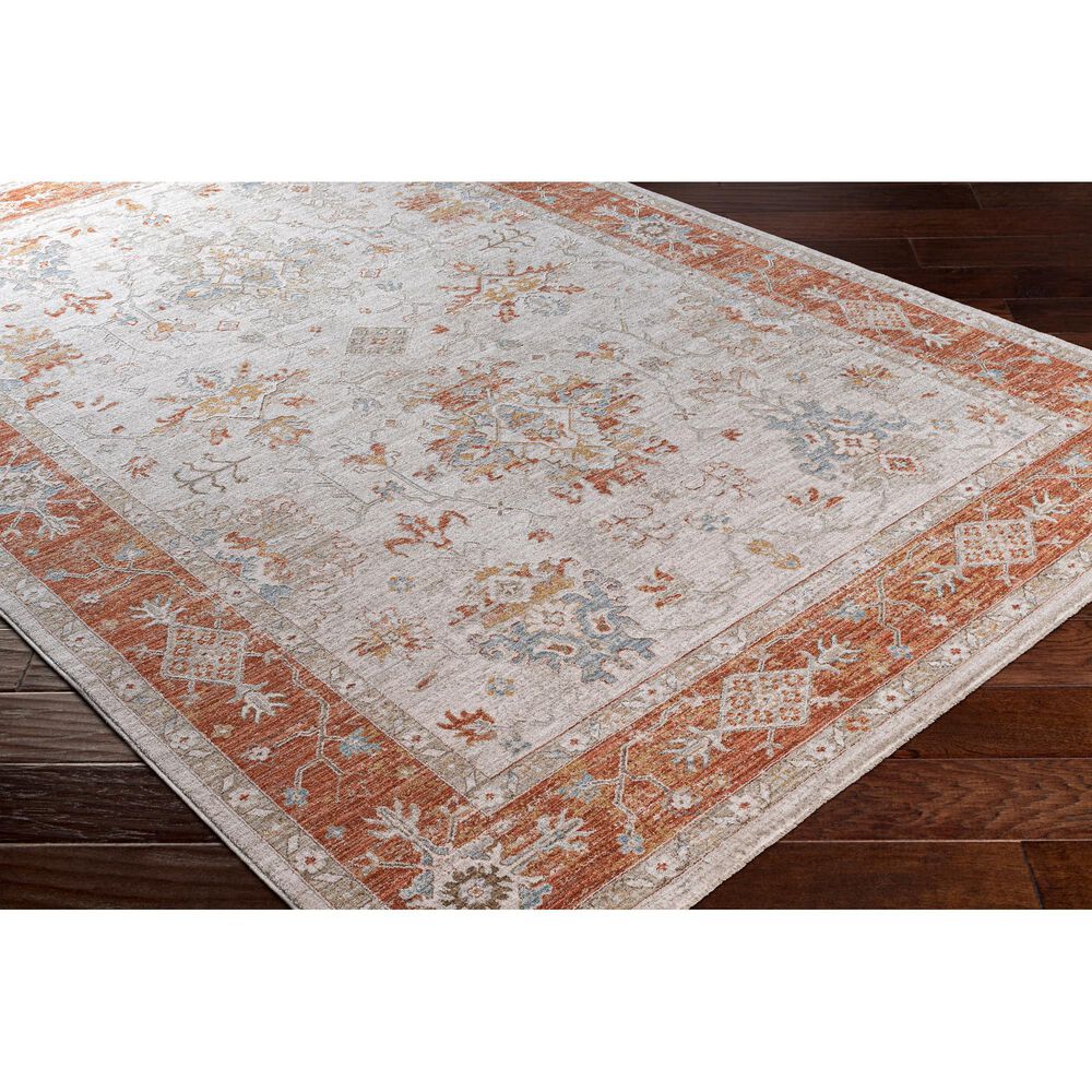 Surya Avant Garde AVT-2312 9&#39; x 12&#39;1&quot; Orange, Blue and Beige Area Rug, , large