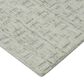 Amer Rugs Houston 2" x 3" Natural White Area Rug, , large