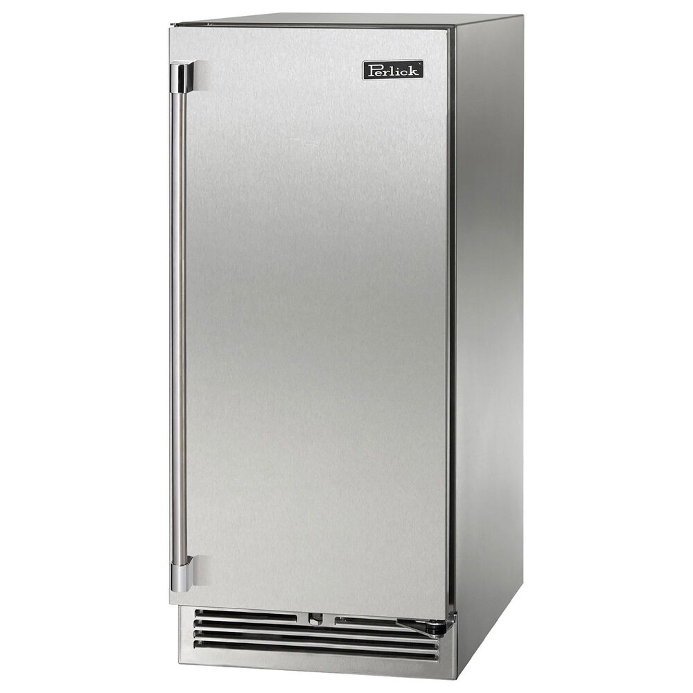 Perlick Marine Signature Series 2.8 Cu. Ft. Wine Reserve with Solid Door and Right Hinge in Stainless Steel and Panel Ready, , large
