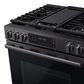 Samsung Bespoke 6.0 Cu. Ft. Smart Slide-In Gas Range with True Convection in Matte Black Steel, , large