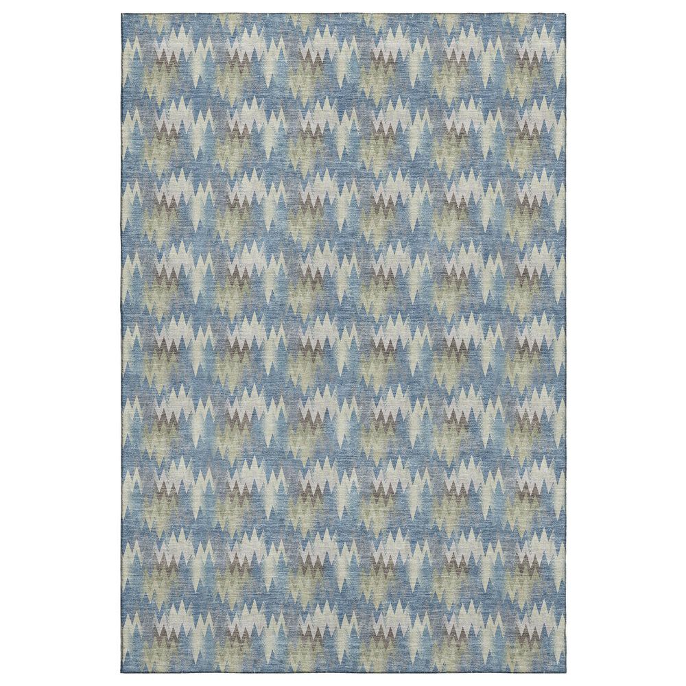 Dalyn Rug Company Soft Essentials Blue 9" x 12" Area Rug, , large