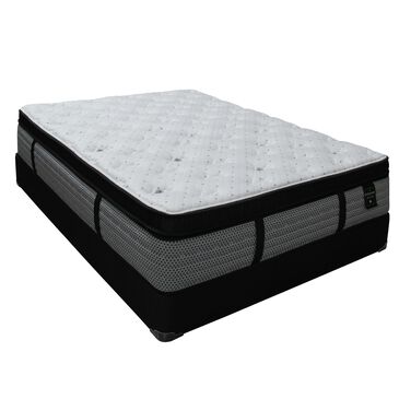 Sleeptronic Berkshire Warren Elite II Pillowtop California King Mattress with High Profile Box Spring, , large
