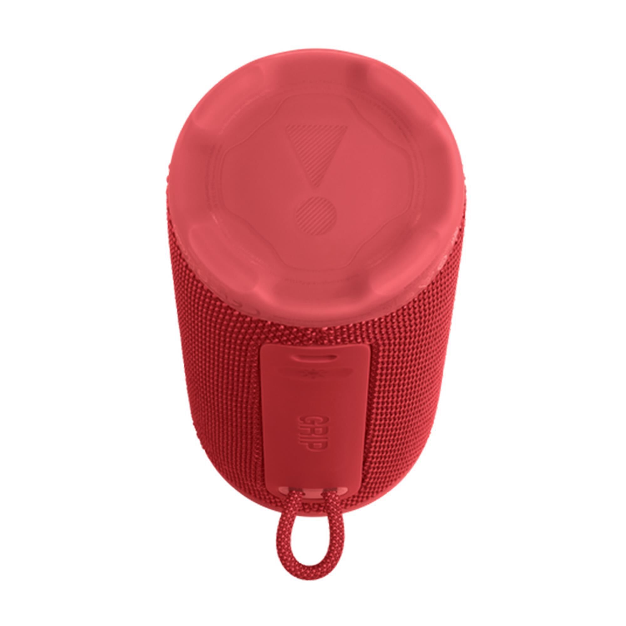 JBL Grip - Portable Compact Bluetooth Waterproof Speaker in Red