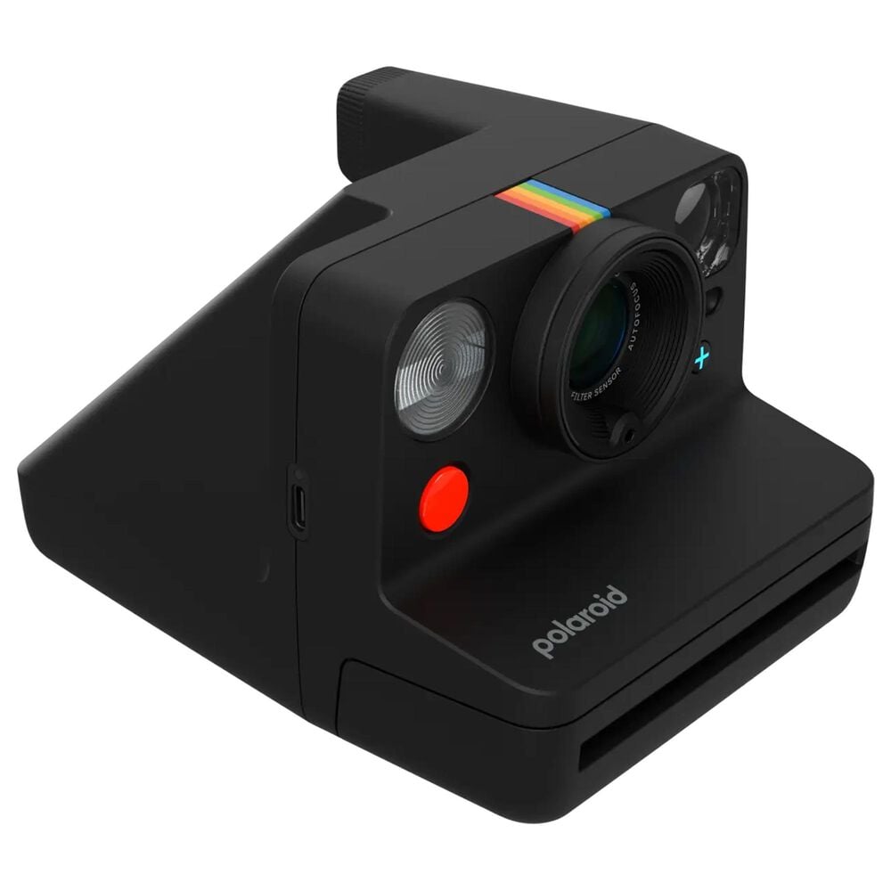 Polaroid Now+ Generation 3 Instant Camera with Color Film Bundle (8 Photos) in Black, , large