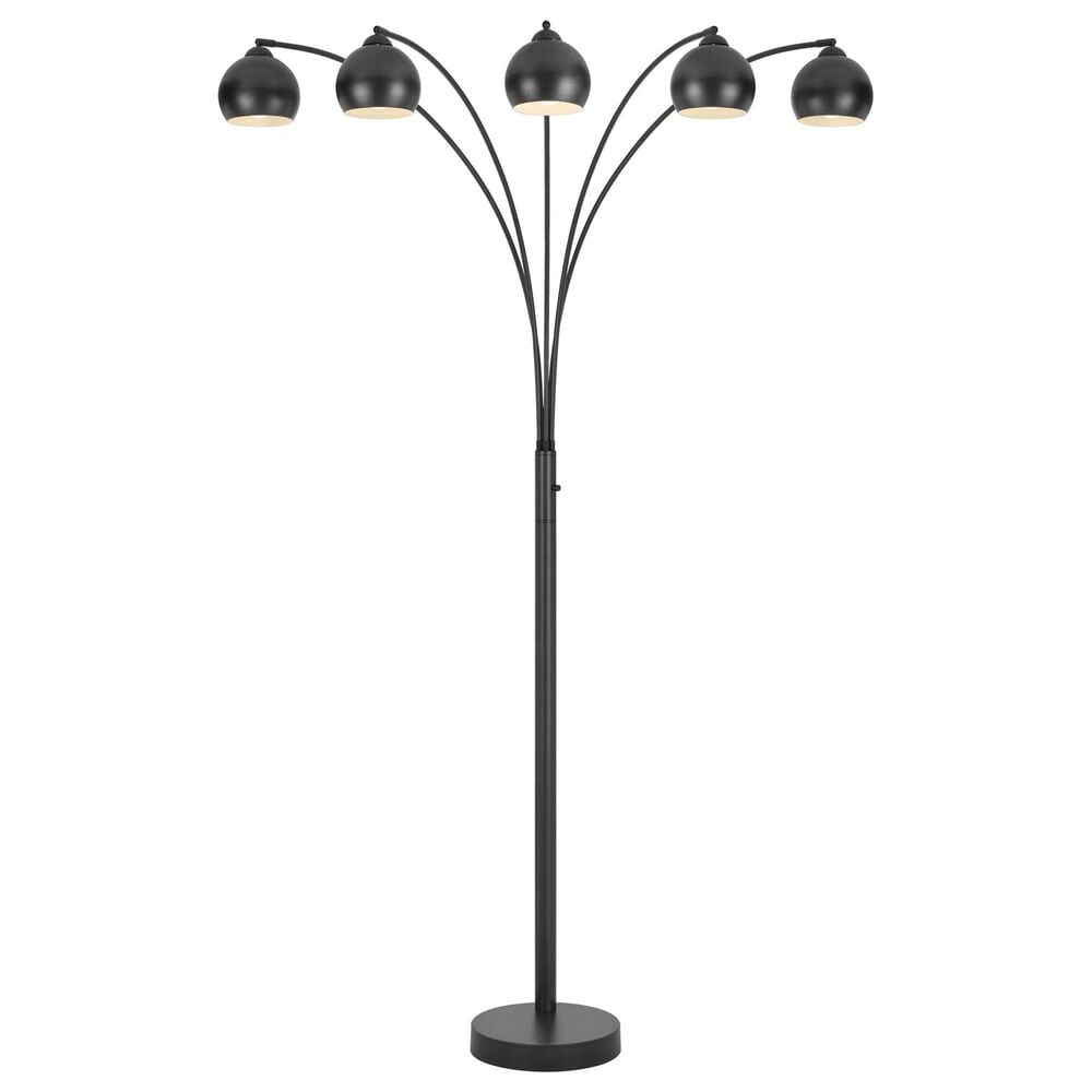 Cal Lighting Richford 5 Lit arc floor lamp, , large