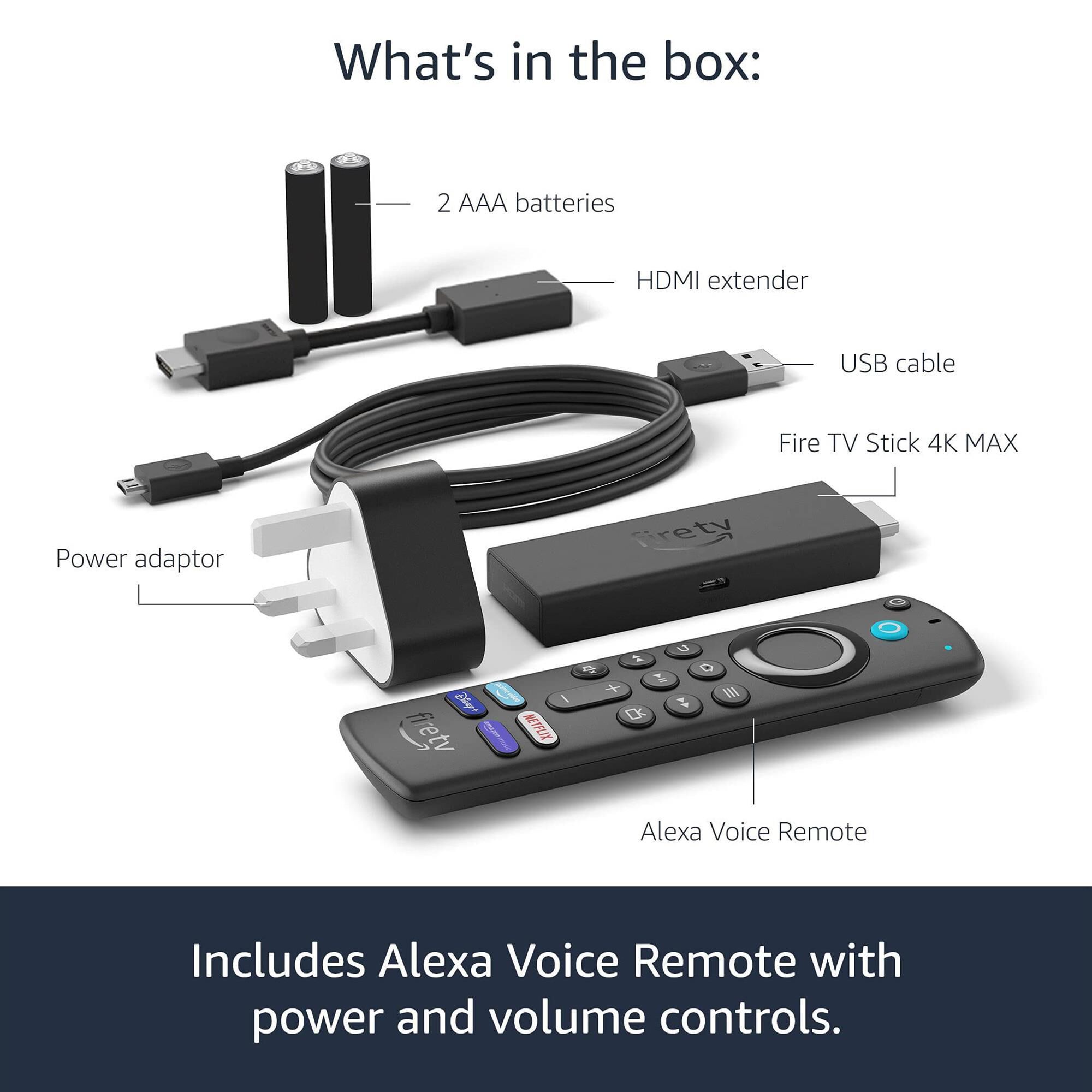 Amazon Fire TV Stick 4K Max Streaming Media Player in Back | NFM