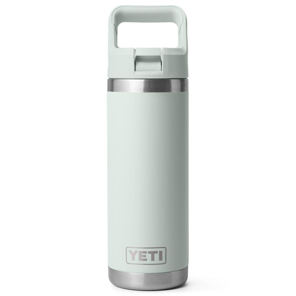 YETI Rambler 18 Oz Water Bottle with Straw Cap in Ridgeline, , large