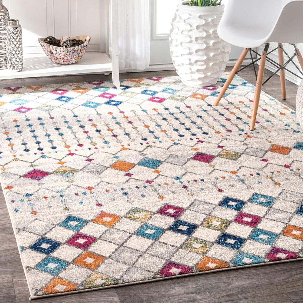 nuLOOM Bodrum RZBD16D 5' x 7'5" Multicolor Area Rug Nebraska