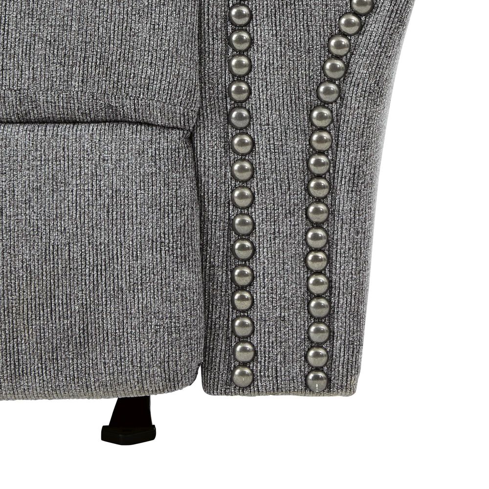 Signature Design by Ashley Allmaxx Rocker Recliner in Pewter, , large