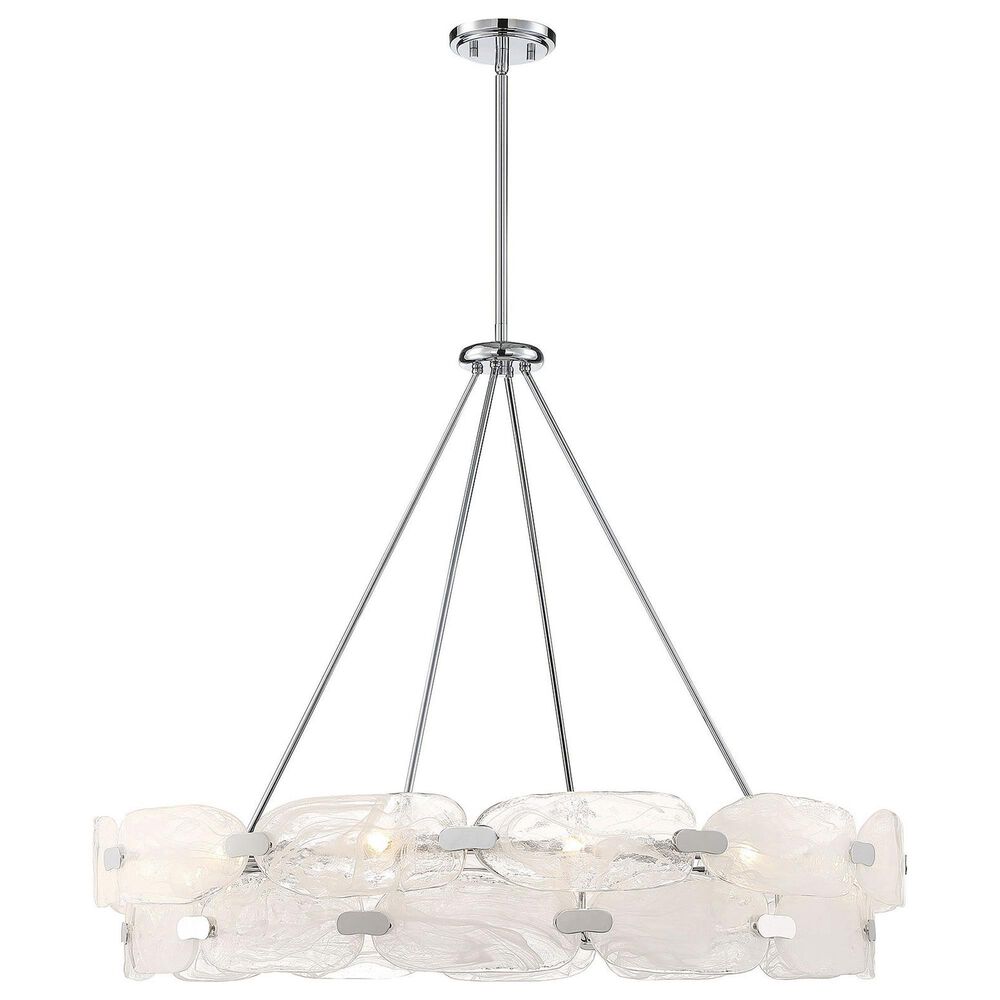 Savoy House Vasare 12-Light Pendant in Chrome, , large