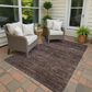 Dalyn Rug Company Soft Essentials Solid Fudge 8" x 10" Indoor/Outdoor Area Rug, , large