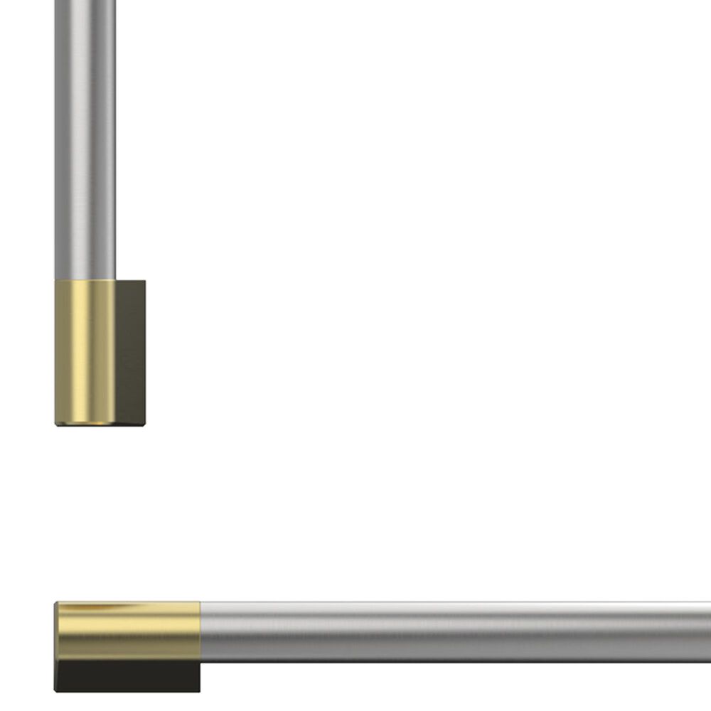 Fisher &amp; Paykel 30&quot; Professional Round Flush Handle Kit for Integrated Refrigerator Freezer in Stainless Steel and Brass, , large