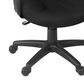 Regency Global Sourcing Comfort Series Swivel Computer Task Chair with Adjustable Arms in Black, , large