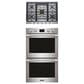 Frigidaire Professional Professional 2-Piece Kitchen Package with 30" Double Wall Oven and 30" Gas Cooktop in Stainless Steel, , large