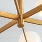 Visual Comfort & Co. Londyn Medium Chandelier in Burnished Brass, , large