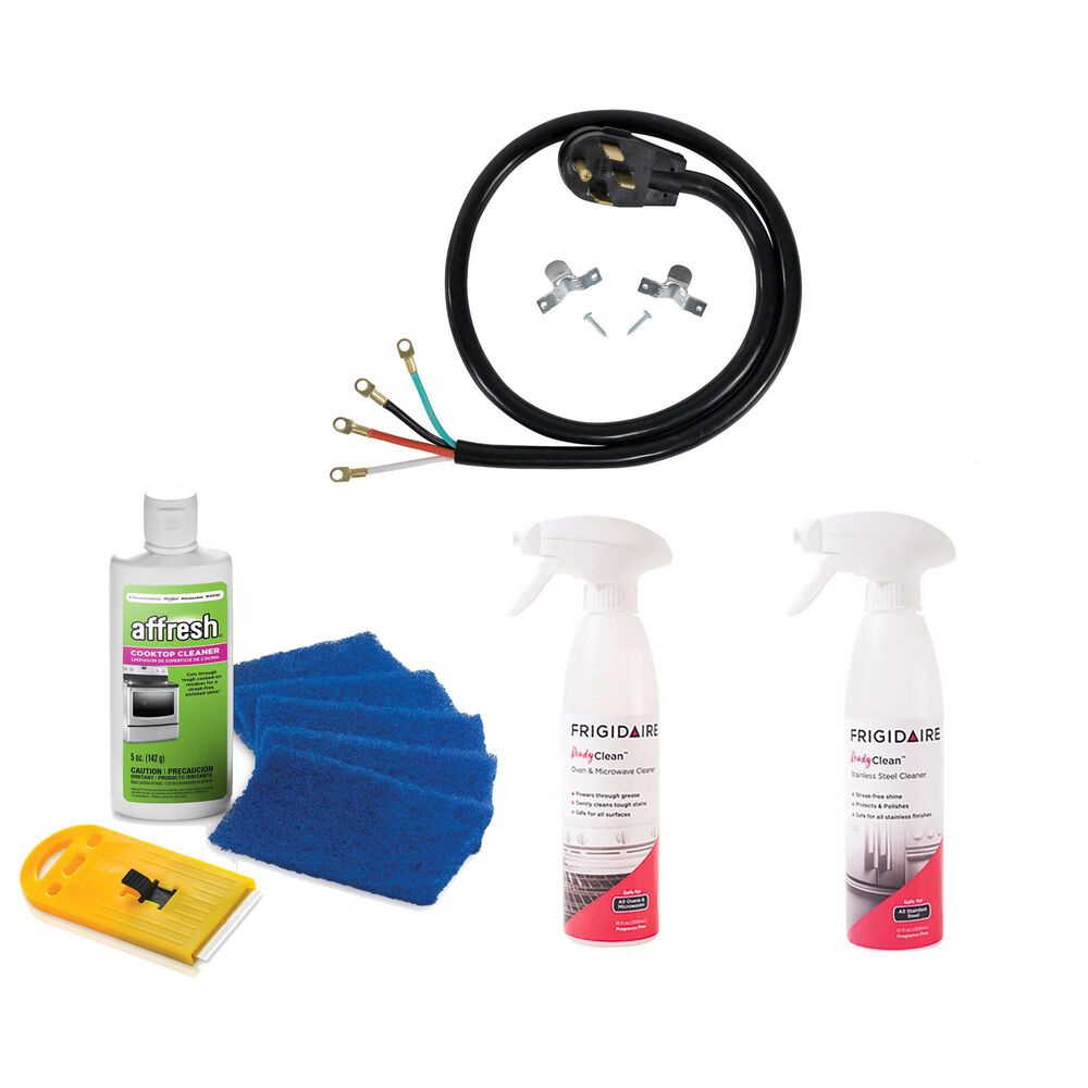Petra Industries Inc 4-Piece Electric Range 4-Wire Eyelet Accessory Kit in Black, , large