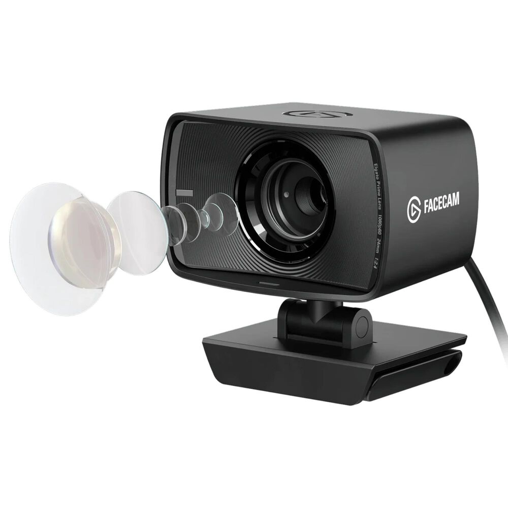 Elgato Facecam Full HD 1080 cam for Video Conferencing, Gaming and