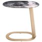 Eichholtz Oyo Side Table in Brushed Brass and Black, , large